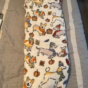 Fall dog blanket